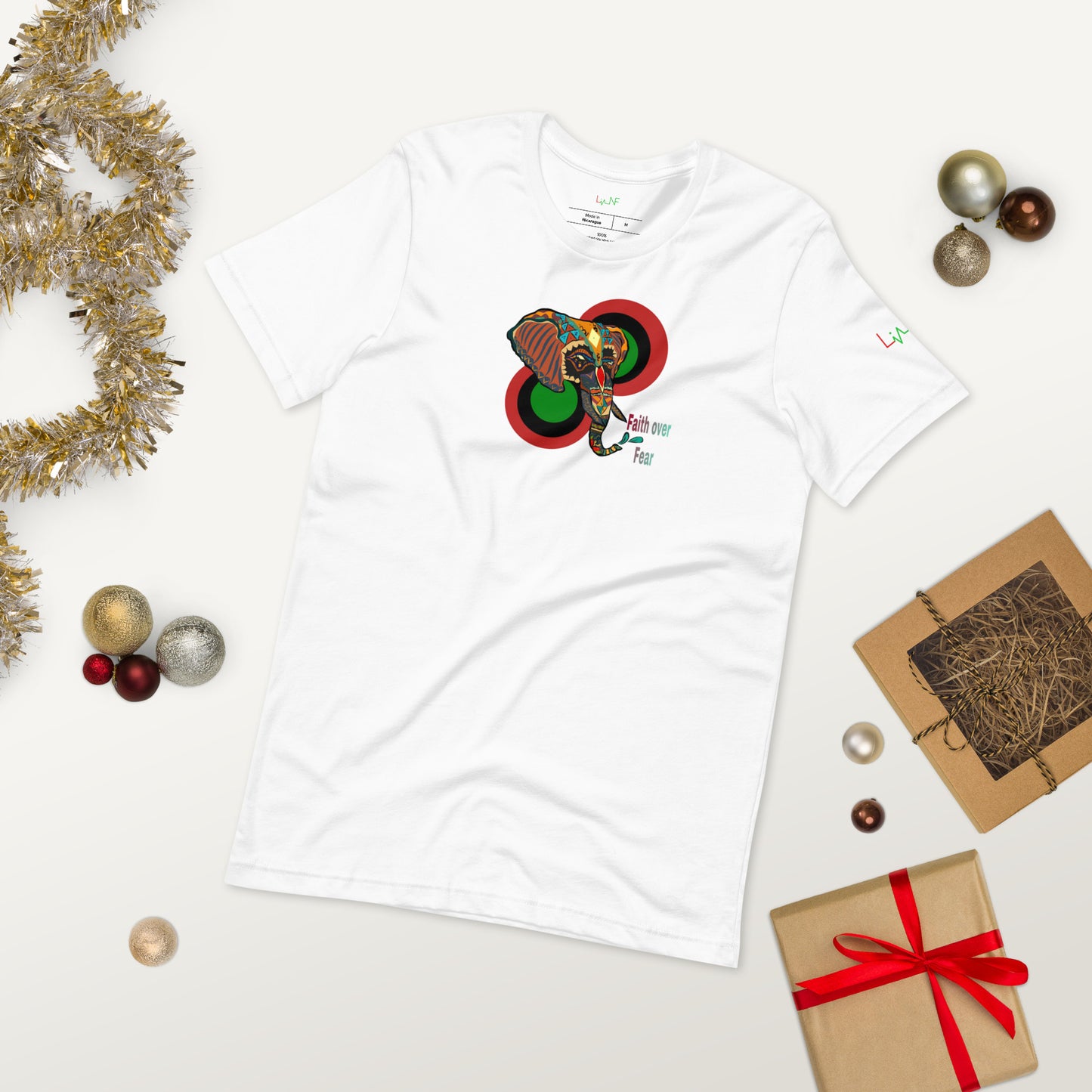 Unisex "Faith over Fear" t-shirt
