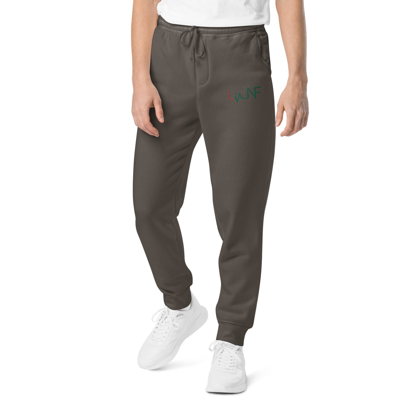 Unisex pigment-dyed Logo sweatpants