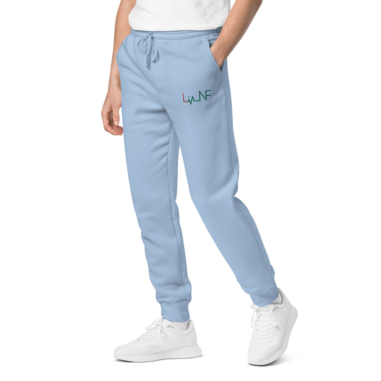 Unisex pigment-dyed Logo sweatpants