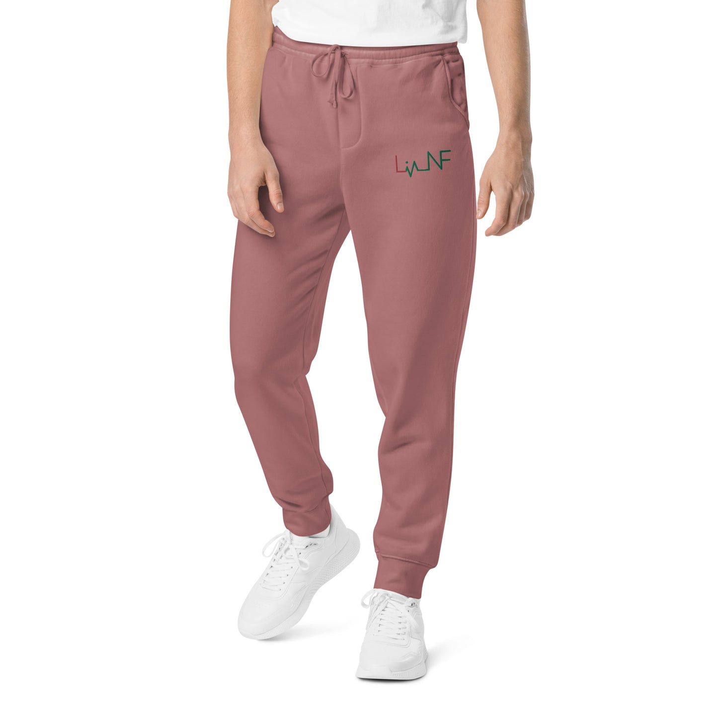 Unisex pigment-dyed Logo sweatpants