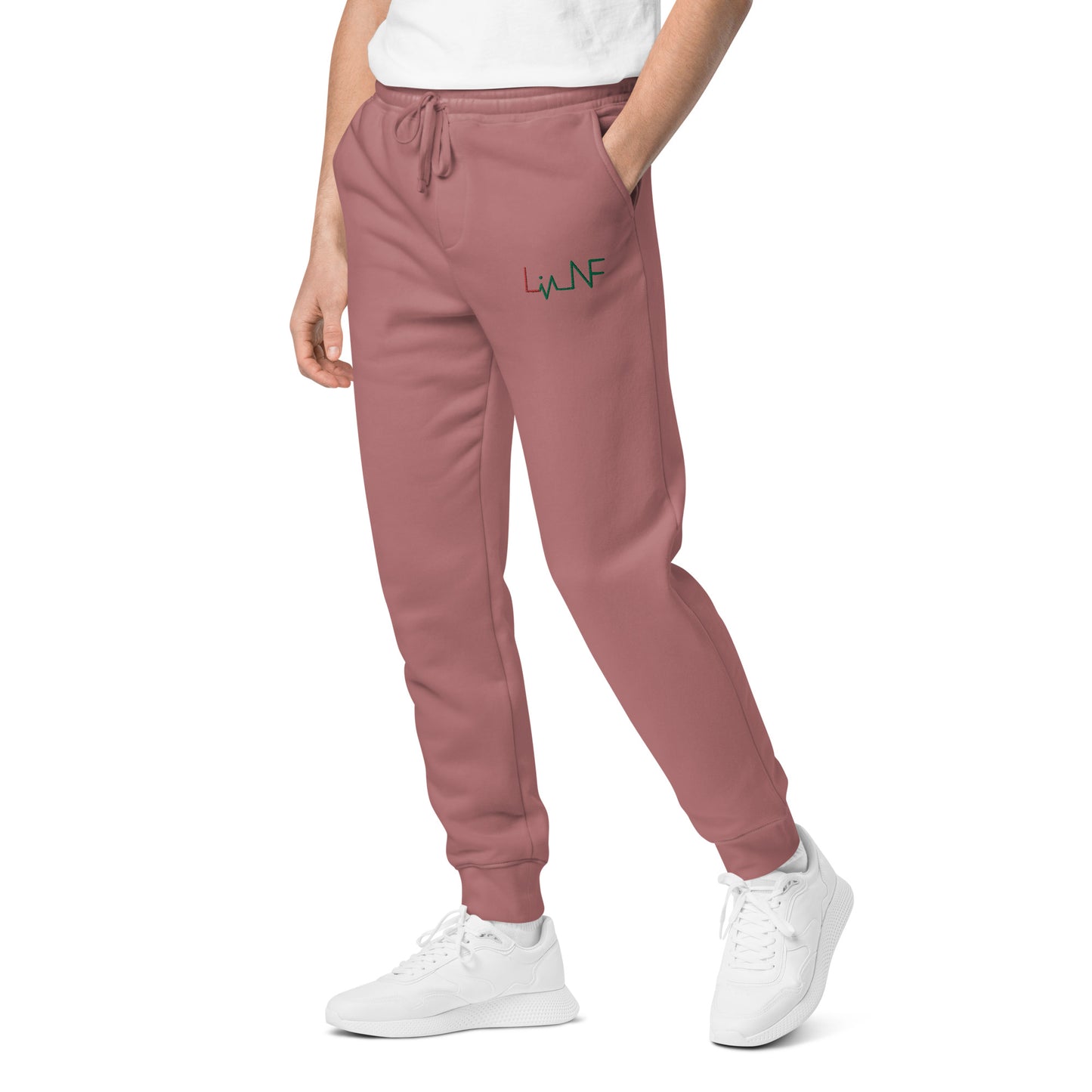 Unisex pigment-dyed Logo sweatpants