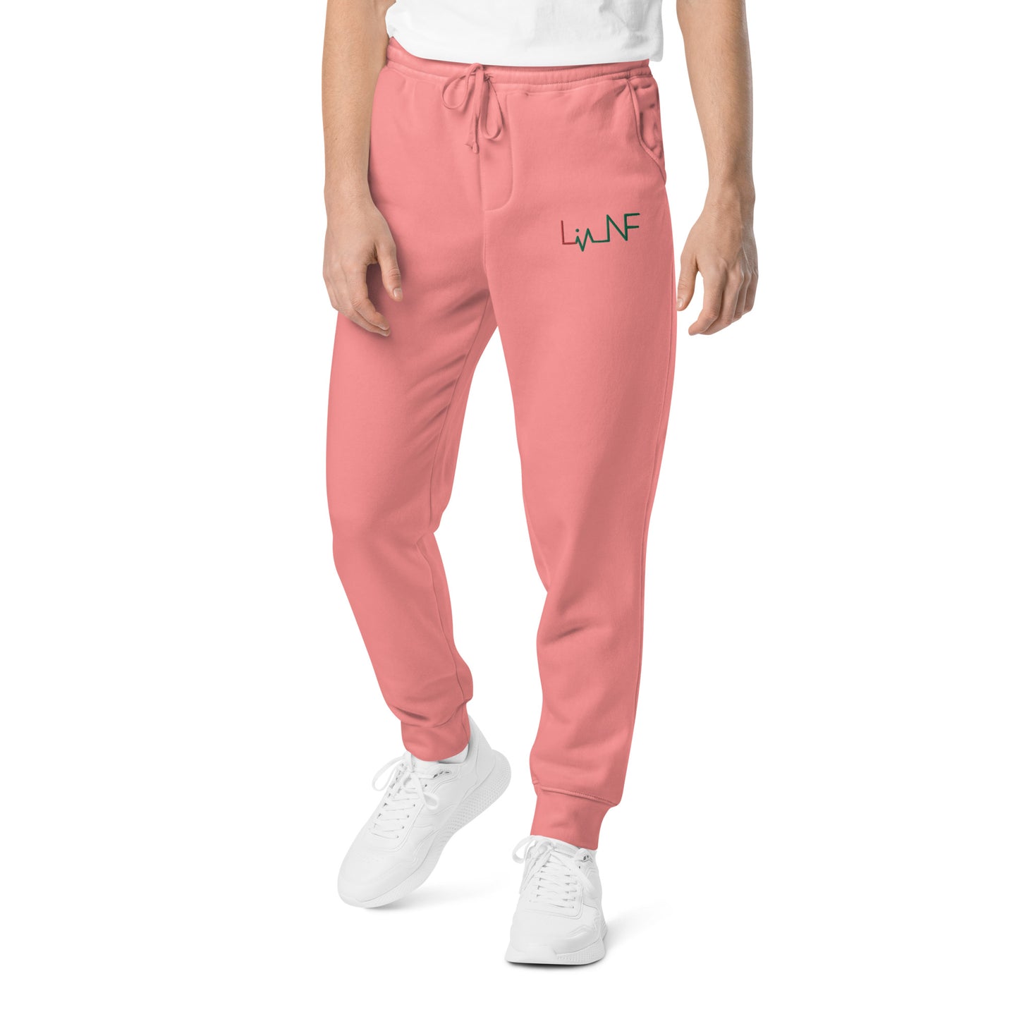 Unisex pigment-dyed Logo sweatpants