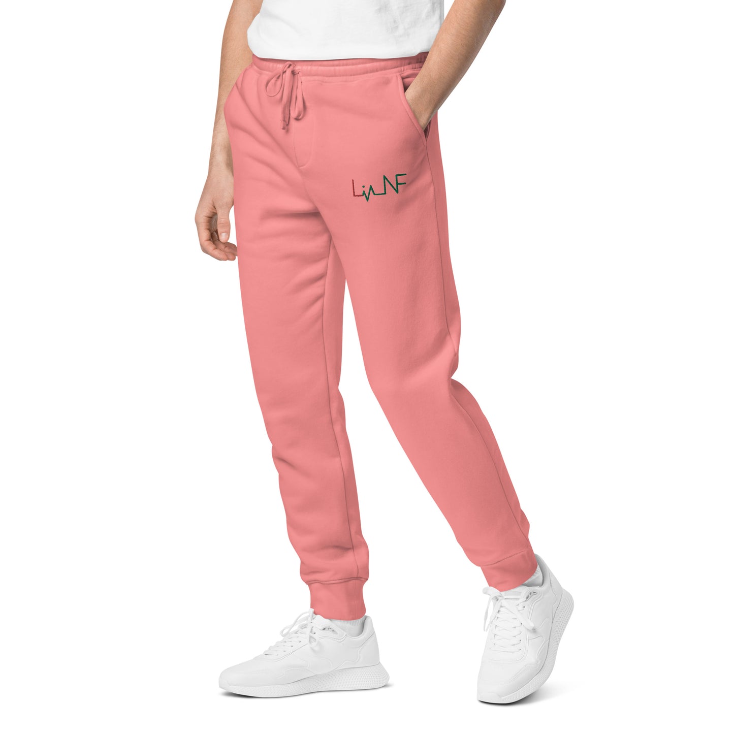 Unisex pigment-dyed Logo sweatpants