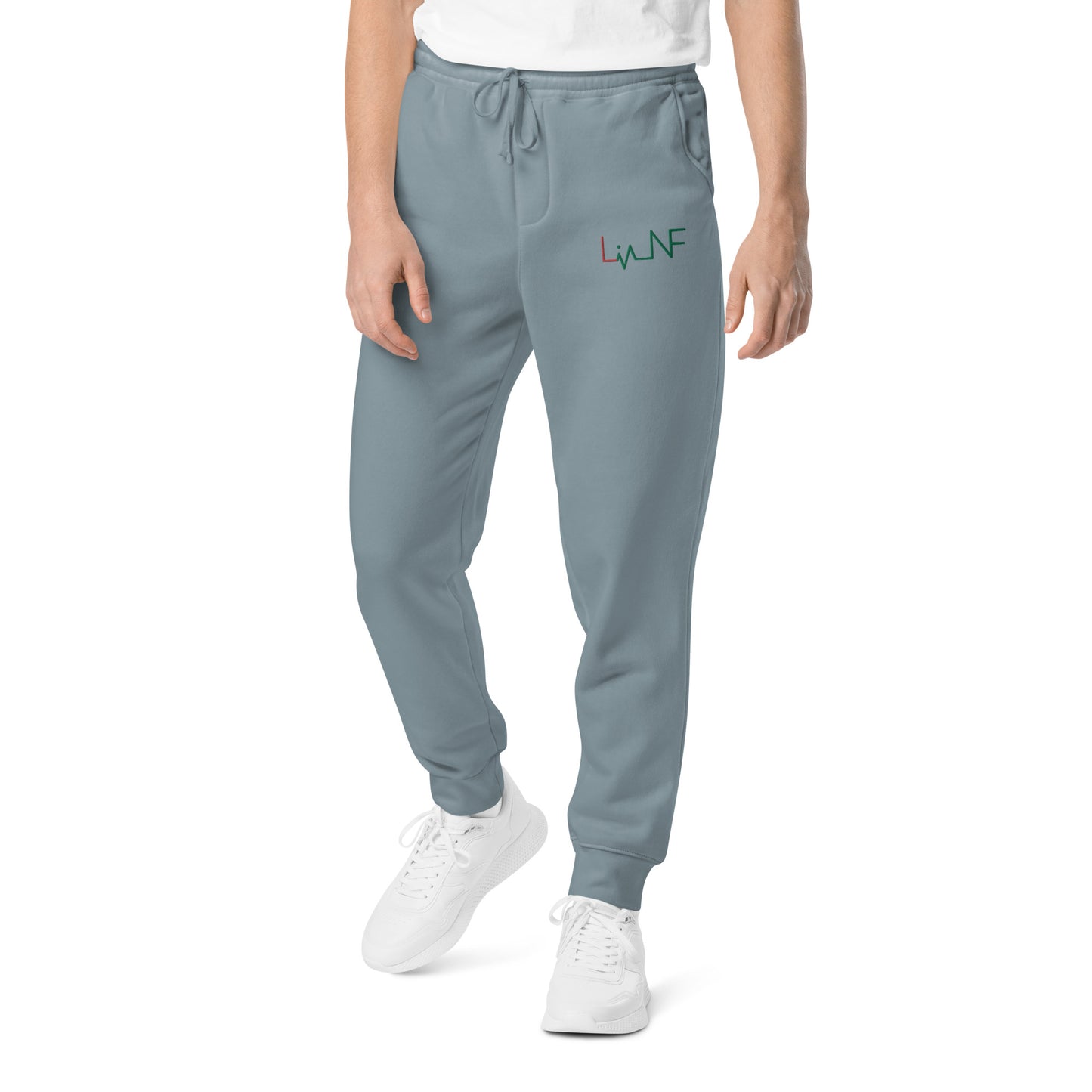 Unisex pigment-dyed Logo sweatpants