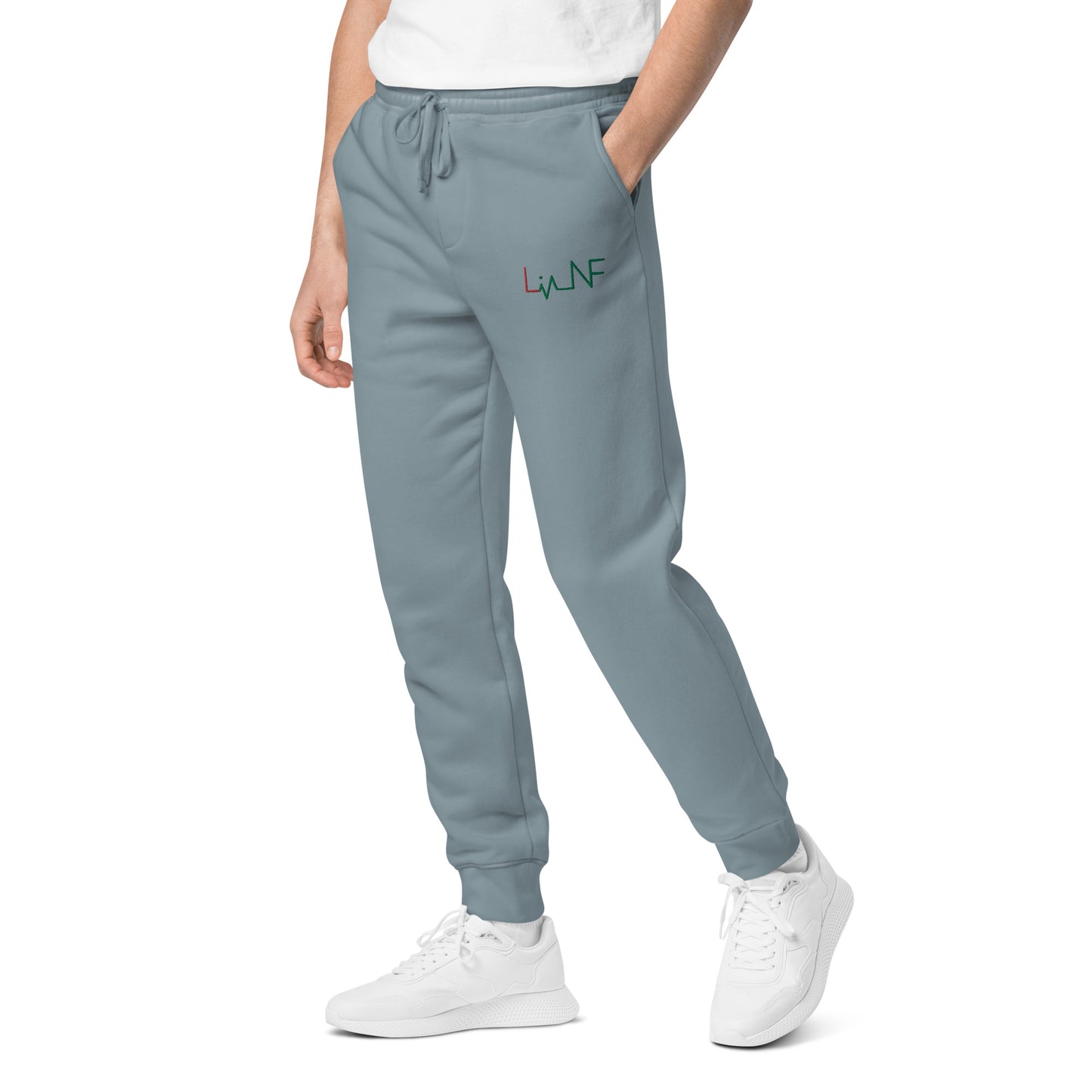 Unisex pigment-dyed Logo sweatpants