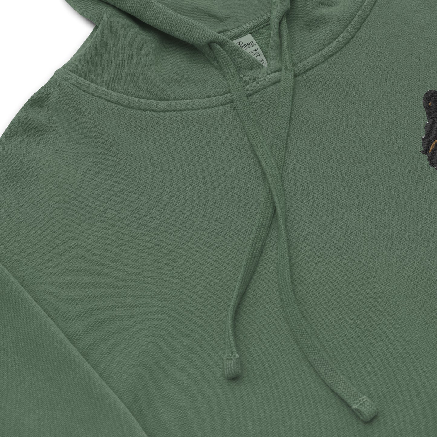 Unisex pigment-dyed hoodie