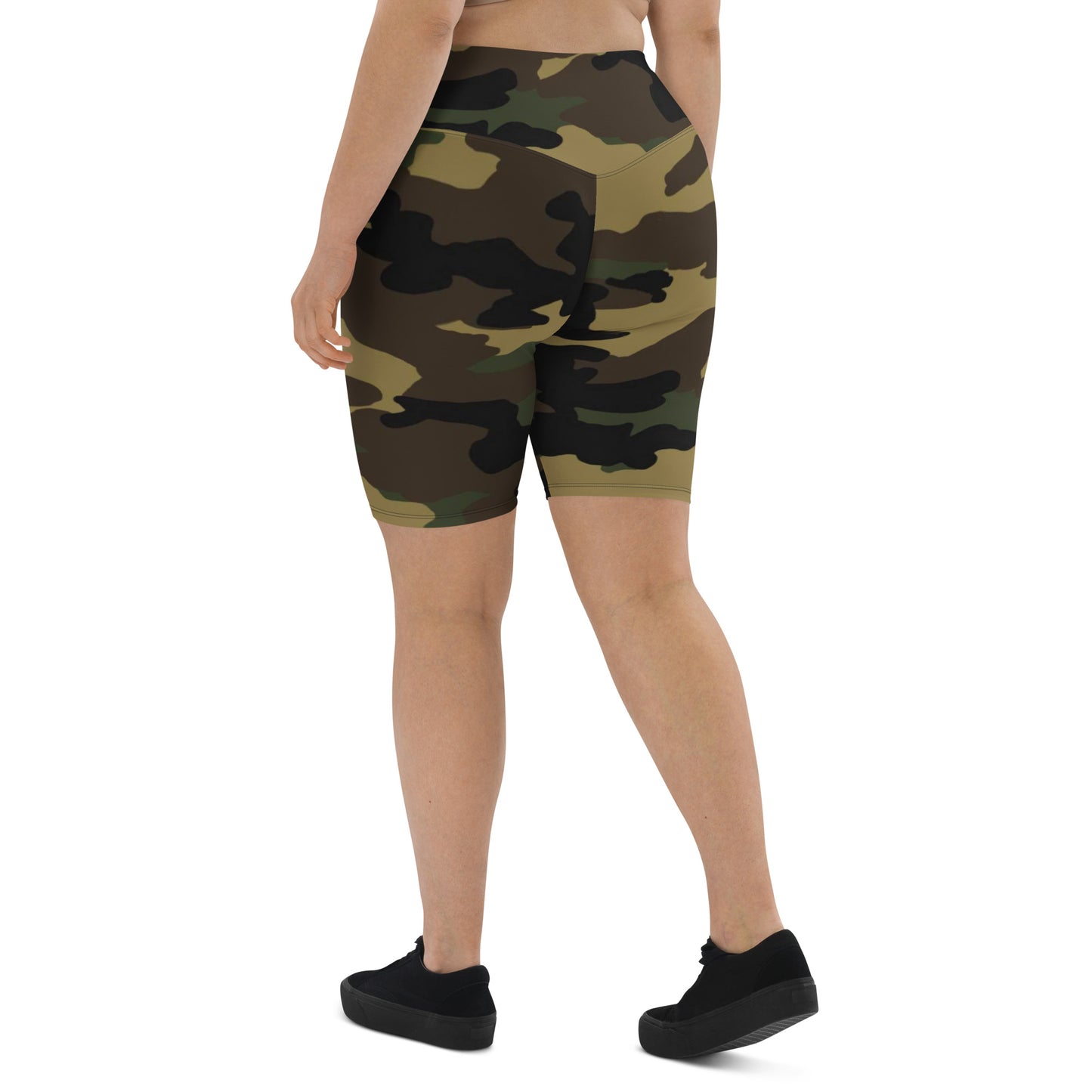 Camo Biker Shorts