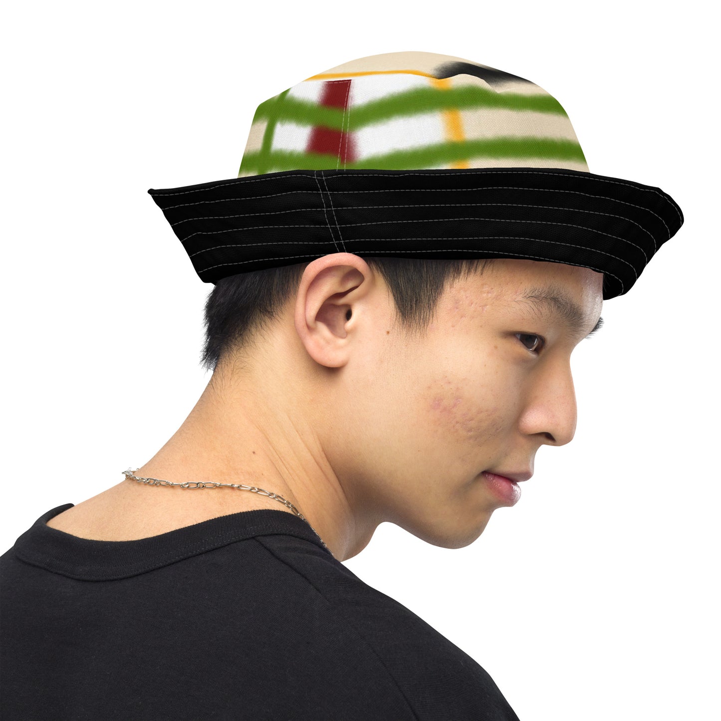 Reversible bucket hat