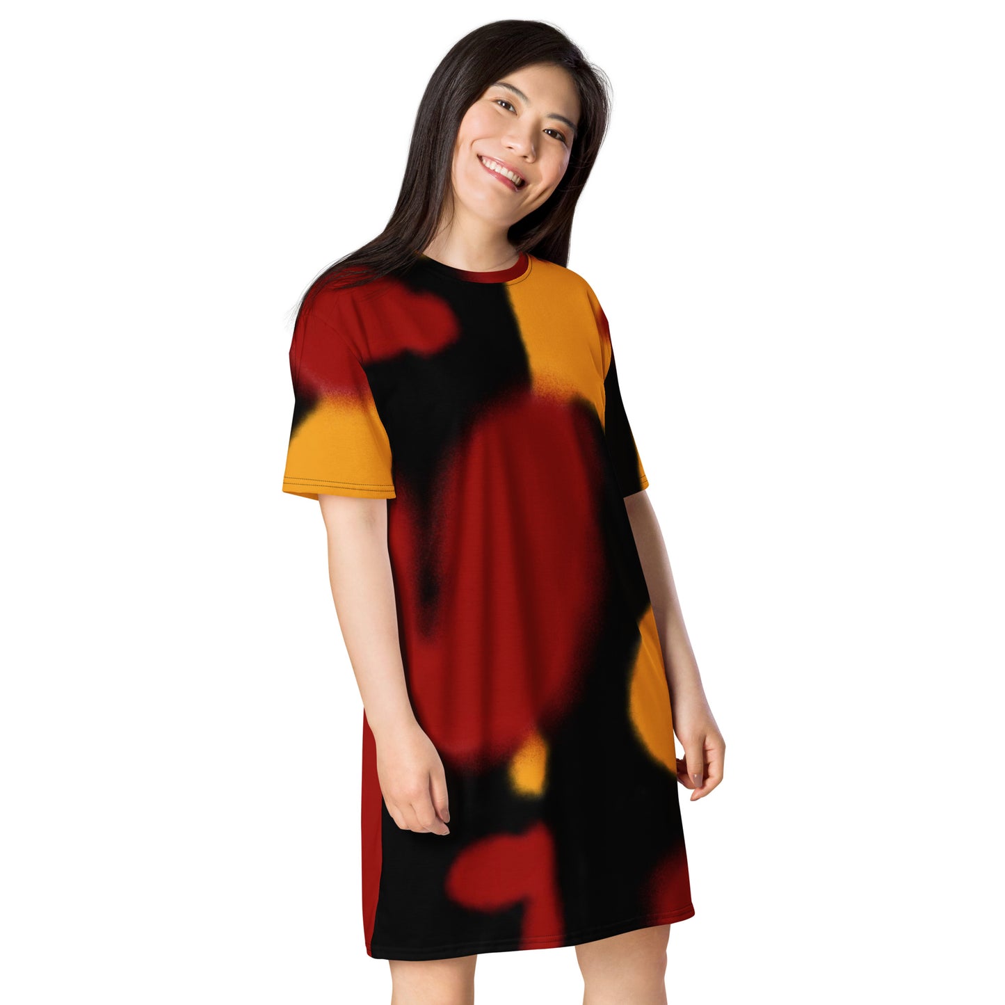 Abstract T-shirt Dress!