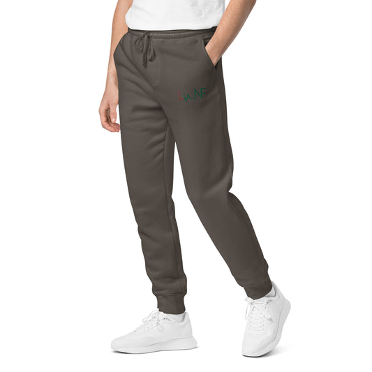 Unisex pigment-dyed Logo sweatpants