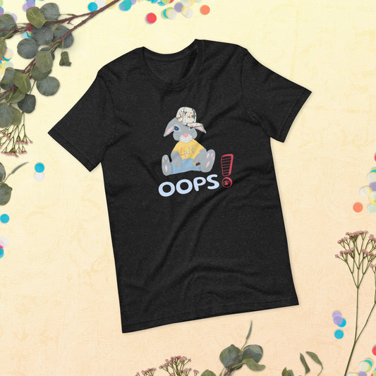 Unisex oops t-shirt