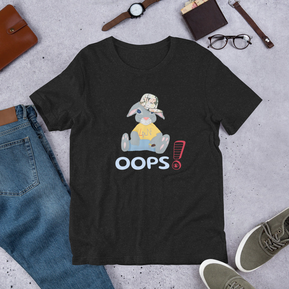 Unisex oops t-shirt