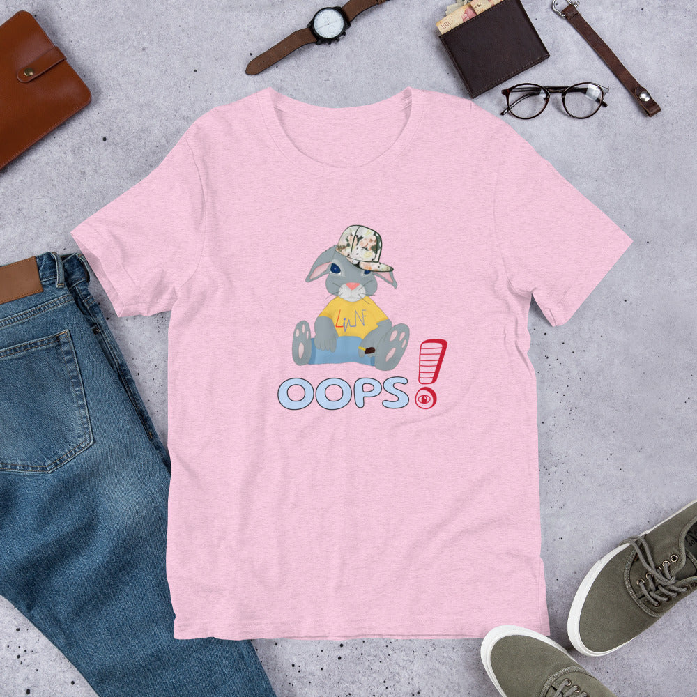 Unisex oops t-shirt