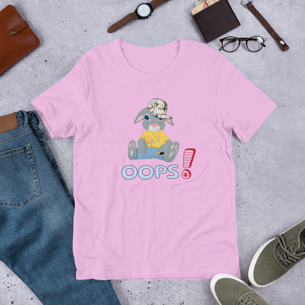 Unisex oops t-shirt